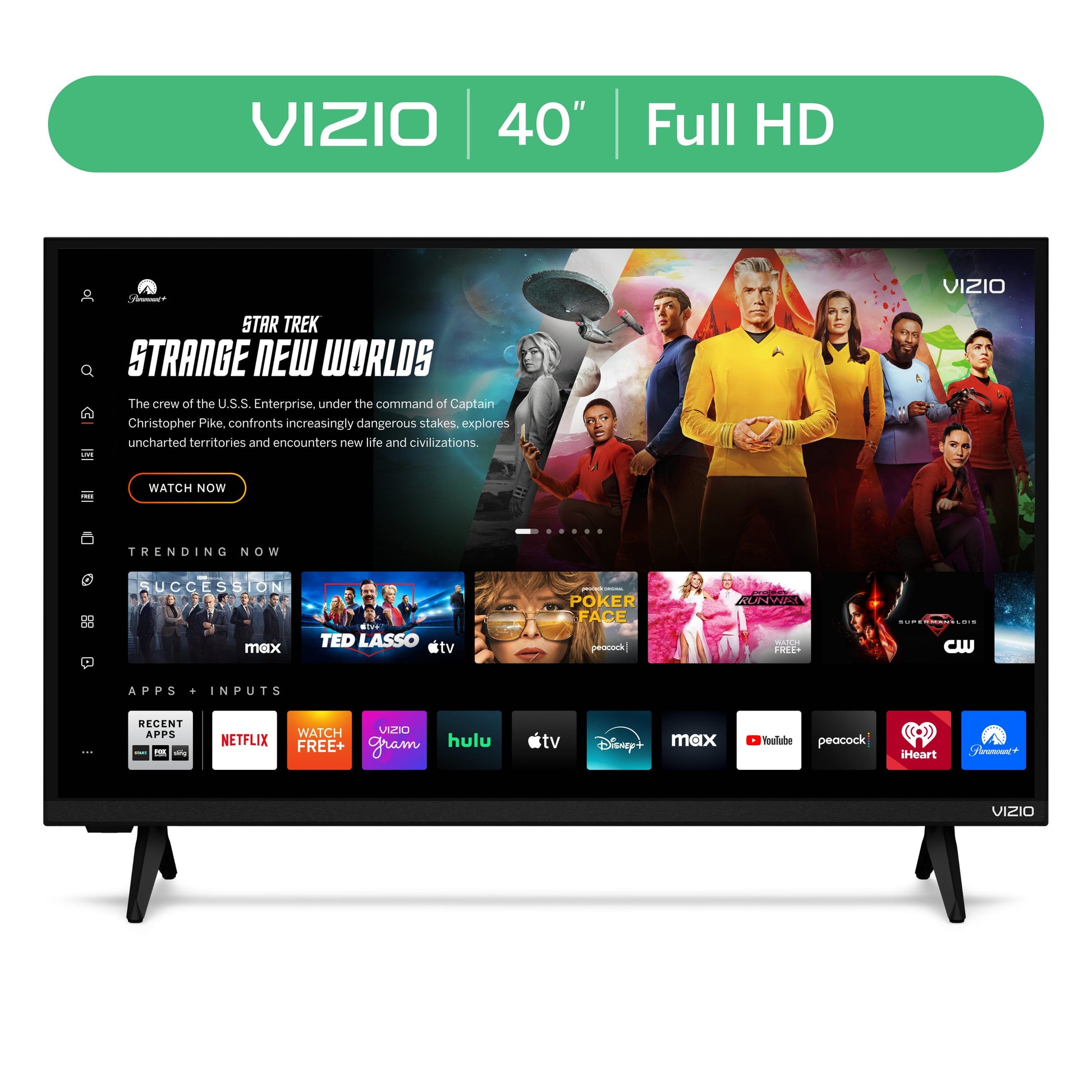 40" Class Full HD 1080P LED Smart TV (VFD40M-08)